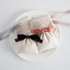 5pcs/Lot Bulk Beige Velvet Pouches Ribbon Jewelry Packing Display Storage For Wedding Candy Gift Travel Drawstring Dust Bags