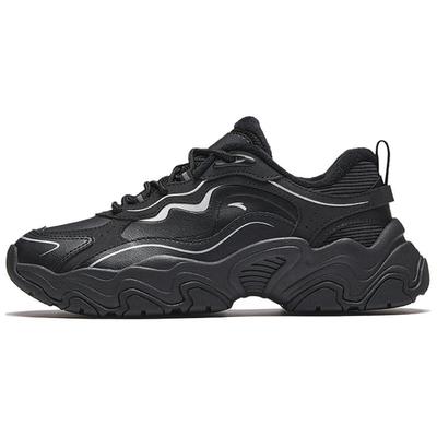 Meteor 3 Comfortable Trendy Shock Absorbing Wear Resistant Low Top Casual Shoes Women Casual Shoes Black Silver 122448856-10