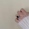 Dongdaemun Retro Edelsteinring - Luxuriöses Vielseitiges Fingeraccessoire