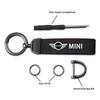 Car Tire Wheel Valve Caps Cover/Car Key Chain Ring Keychain For Mini Cooper JCW Works Cabrio F54 F55 F56 F57 F60 R50 R52 R53 R55 TC1