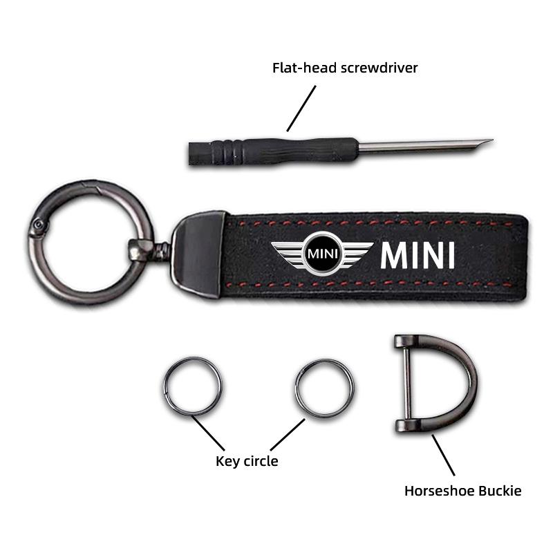 Car Tire Wheel Valve Caps Cover/Car Key Chain Ring Keychain For Mini Cooper JCW Works Cabrio F54 F55 F56 F57 F60 R50 R52 R53 R55 TC1