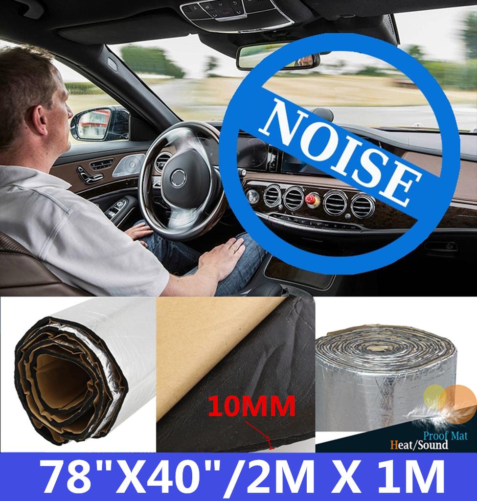 Universal 78''×40''/200Cm×100Cm Useful Firewall Sound Deadener Car Heat Shield