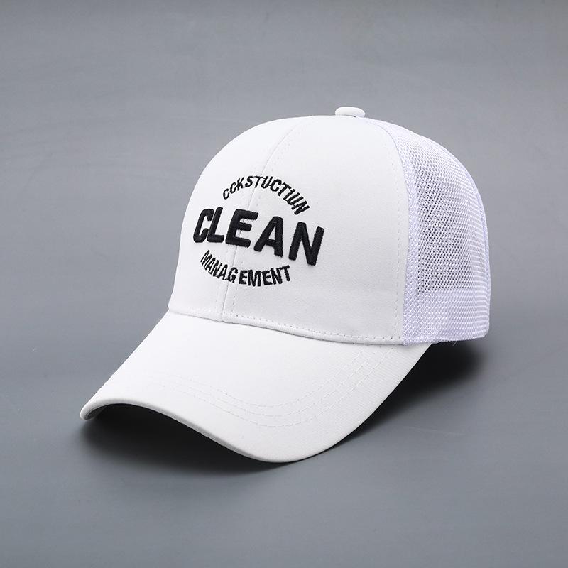 

Baseball cap Thin breathable hat Summer and autumn Internet celebrity anti-hard top sun shade women s new hat men s ultra-light summer (56-59) Adjustable, one size fits all білий