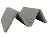 Gymnastic Mat Gamma 200x100x8 Four-part - Gray