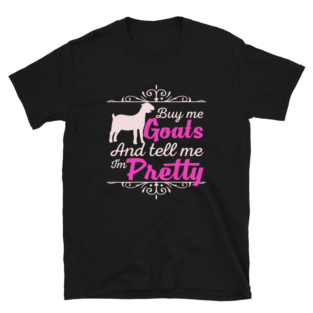 Buy Me A Goat Funny Goat Classic Fit T-Shirt M