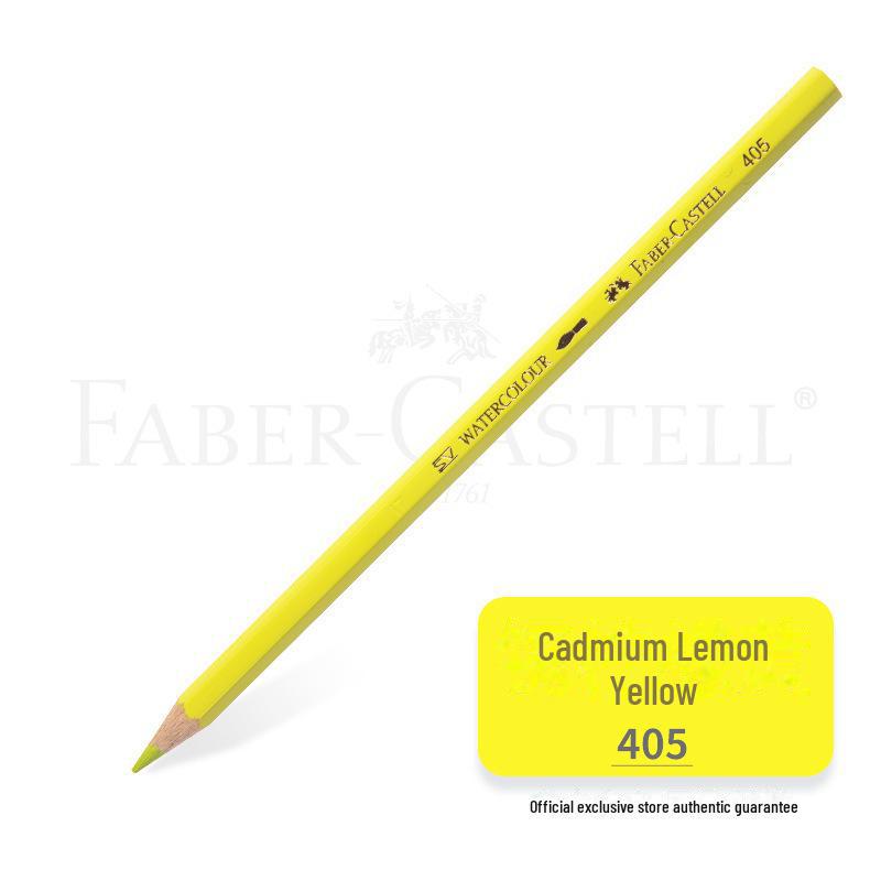 

Водорастворимый цветной карандаш Faber-Castell - яркий красный/синий, дополнительный 405 Cadmium Lemon Yellow