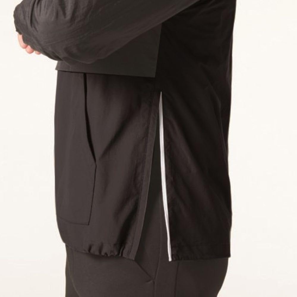 BURTLE Anorak Parka (Unisex) for Fall/Winter, Limited Black, 4054, 35L, Large