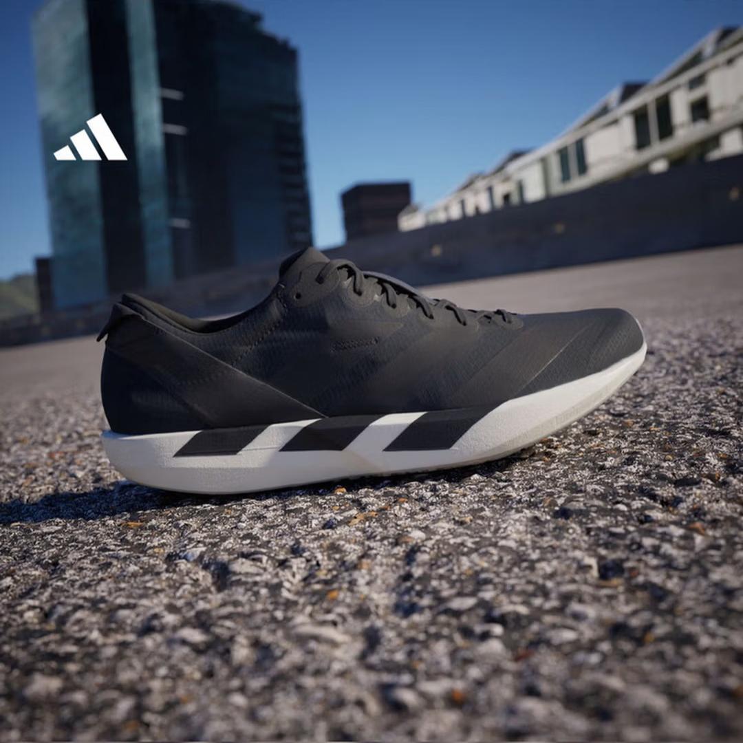 

Adidas ADIZERO ADIOS 9 M Полностью скоростное превосходство Низкопрофильные беговые кроссовки для мужчин - Adidas IH5751 40 чёрный