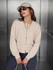 Retro Chinese Style Knit Cardigan for Women - Autumn/Winter 2026