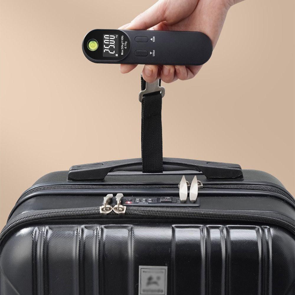 Portable Electronic Luggage Scale Kg/Oz/Ib Digital Hanging Scales  Baggage Weight Check
