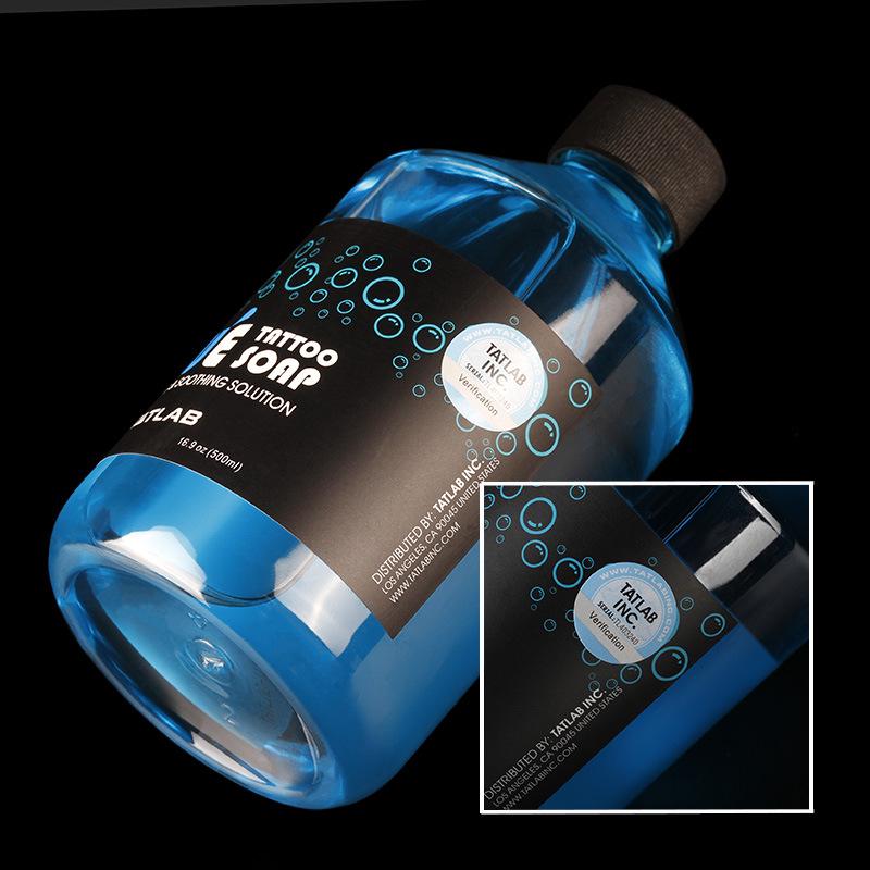 

500ml Blue Algae Tattoo Cleaning Liquid - Large Bottle, Imported from USA