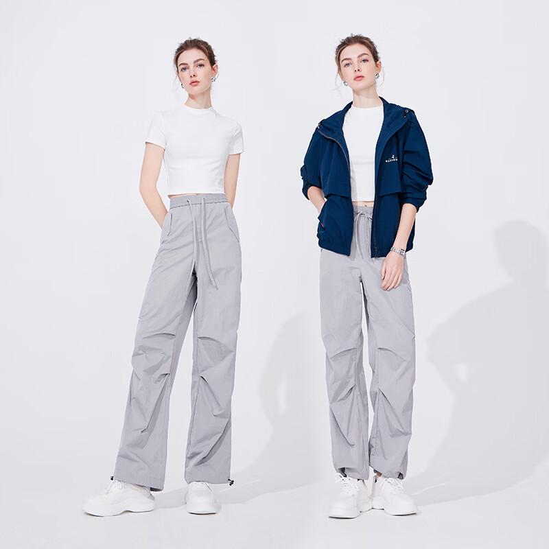 Navigare Women's Loose Fit Parachute Cargo Pants