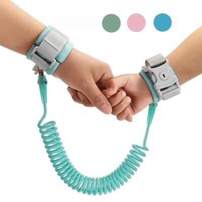 3 Colors Optional Child Anti Lost Adjustable Wrist Link Traction Rope Wristband Belt for Baby Safety Christmas, Halloween, Thanksgiving Day Gift