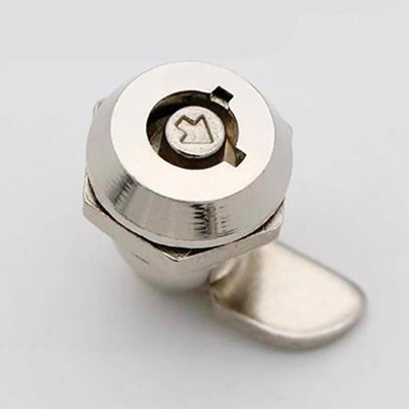 2PCS Security Furniture Locks Hardware Cam Lock For Security Door Cabinet Mailbox Drawer Cupboard Locker With 2 Keys 4