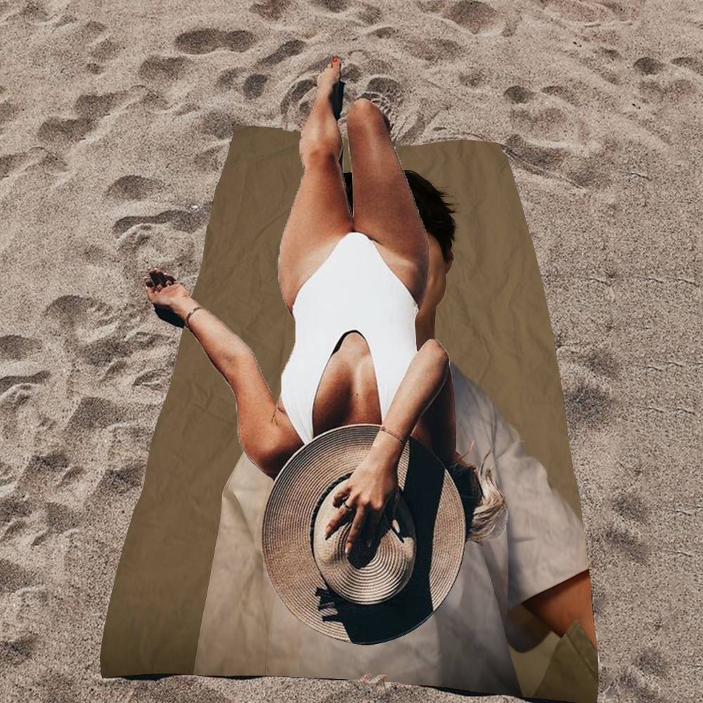 Classic Kpop Park Bo Gum Microfiber Blanket Quick Drying Beach Towels Oversized Printing Super Absorbent Pool Towel Blanket