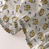 1 cartoon animal little tiger printed matte Fitted Sheet, bedroom printed bed cover, bedding (excluding pillowcases)