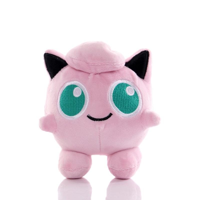 Pokemon Pink Series Plush Pikachu Cleffa Jigglypuff Mew Sylveon Chansey Stuffed Doll Kids Christmas Gifts Toys Hobbies