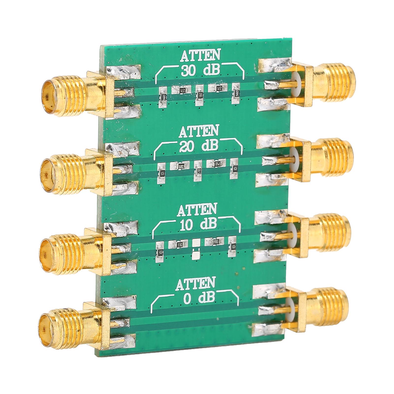 

РЧ Фіксований Атенюатор Модуль 23дБм 200мВт DC4,0 ГГц SMA Подвійний гніздовий роз єм Електронні компоненти