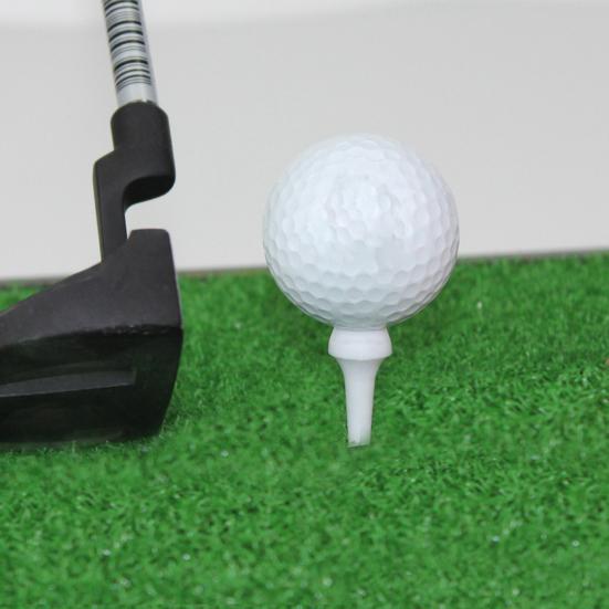 50 Pcs Plastic Golf Tees for Irons Hybrids Par Threes Low Profile Woods And The Driving Range Short Golfing