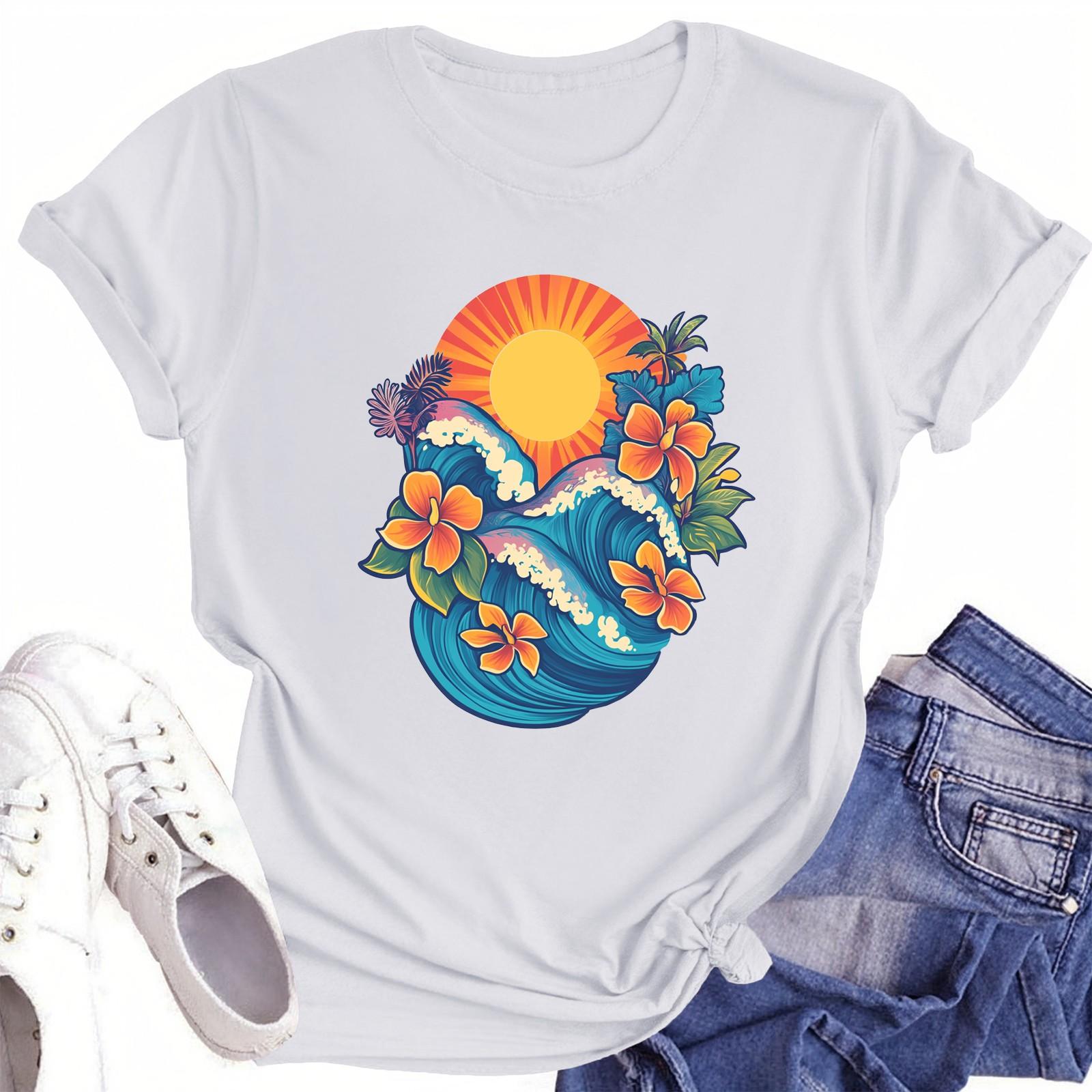 

Футболки для малышей, девочек и мальчиков, детские футболки с короткими рукавами и принтом для мальчиков и девочек 150 белый