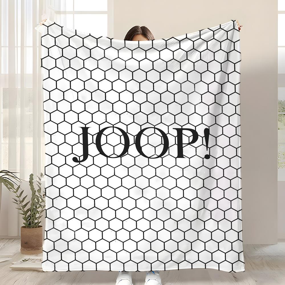 

Fashion J-JoopS Throw Kid-Friendly Flannel Throw Blanket Soft Warm Anti-Static Washable All Season 75cmx90cm