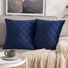 Color Plaid Throw Pillowcase, For Living Room Bedroom Sofa, No Pillow Insert