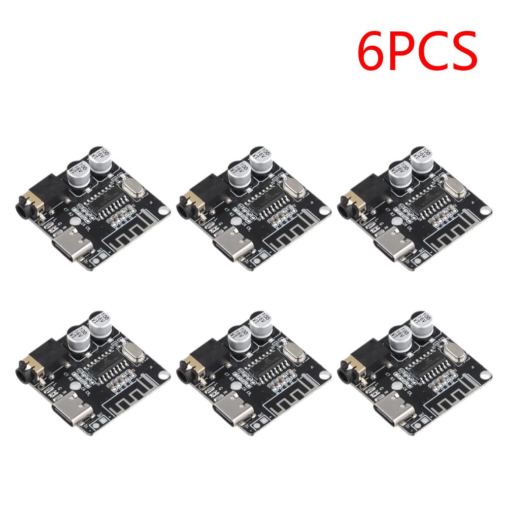 Audio Receiver Board Bluetooth-Compatible5.0 Type-C Wireless Stereo Music Module 3.7-5V MP3 Decoding Player Board for DIY