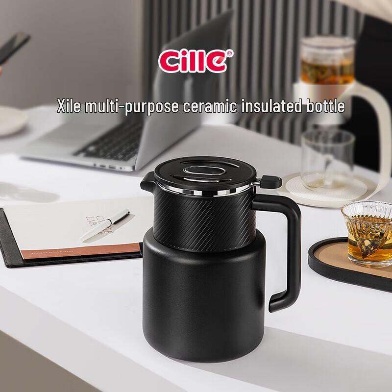 Cille Ceramic Lined Insulated Tea Pot