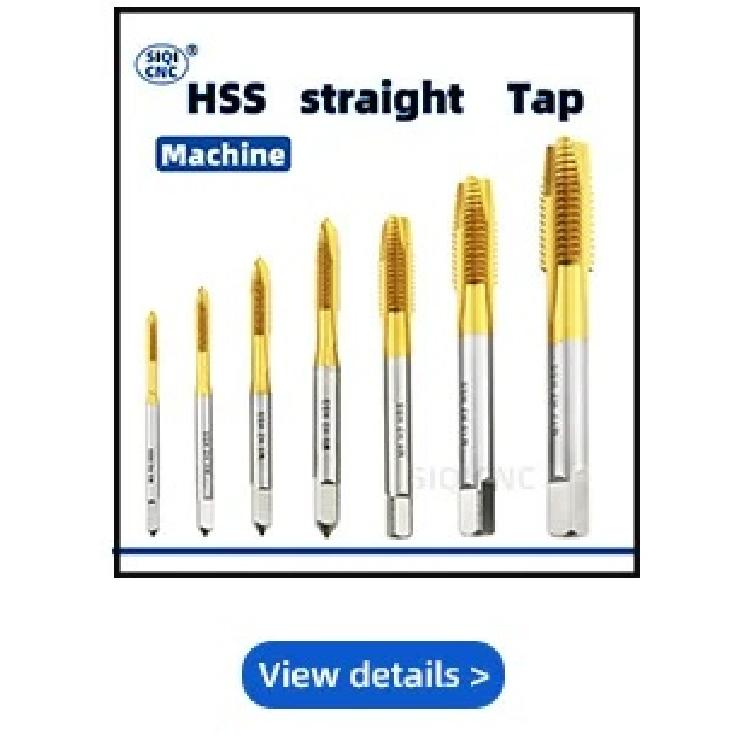 SIQICNC Right HSS Machine Plug Metric Screw Tap Drill Thread Tool M2 M3 M4 M6 M7 M8 M10 M12 M14 Hand Tools