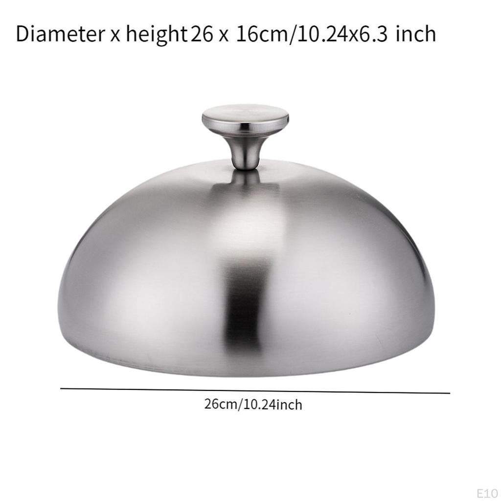 Burger Cover Basting Cheese Melting Dome Griddle for Steak Steaming Patties