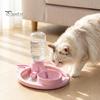 Modern Pet Water Dispenser Automatic Cat Dispenser, Bottle Adapter with Suction Cups, Non-Slip Portable Drinking Station for Kitten Puppy Travel
