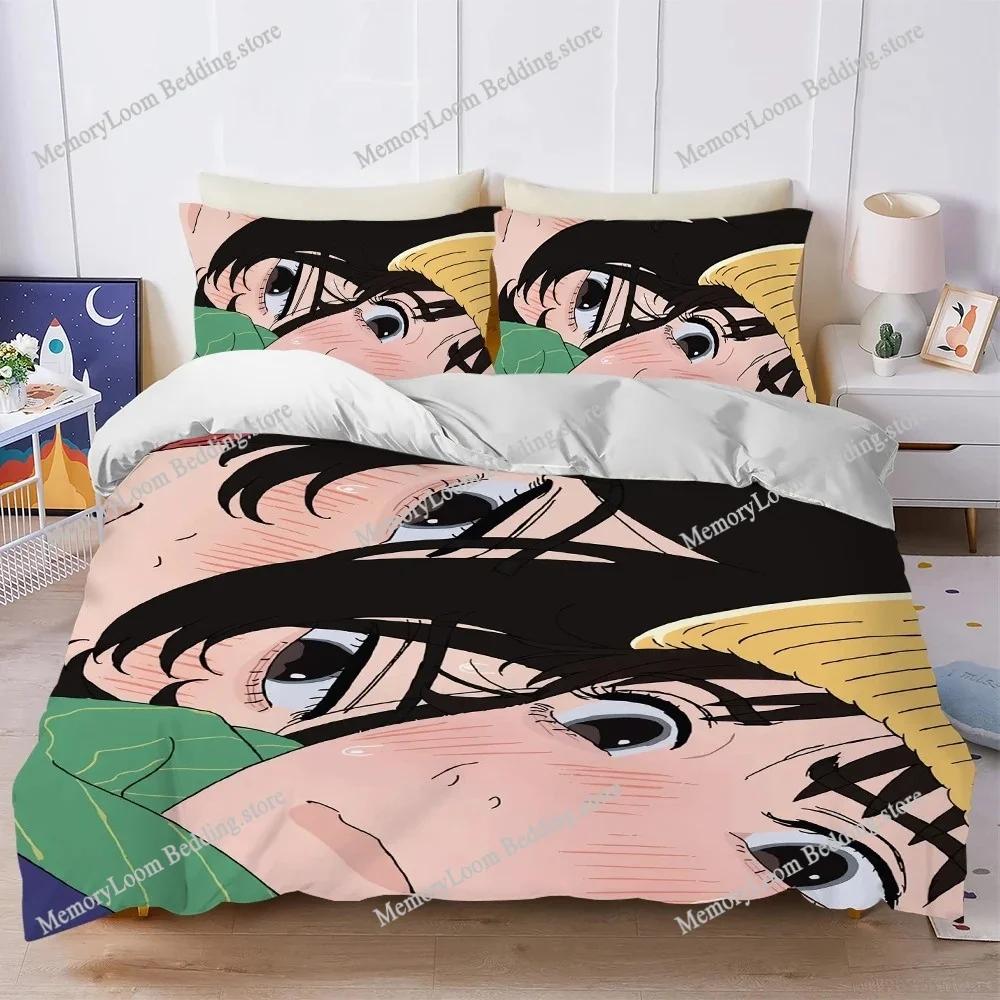 Anime L-Look Back Duvet Cover Set Home Style Bedding Soft Laundry Cotton Bed Student Dormitory Gift Home Textileextile963