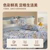 Pure Cotton Matte Printed Four-piece Bed Sheet and Duvet Cover Home Bed Set