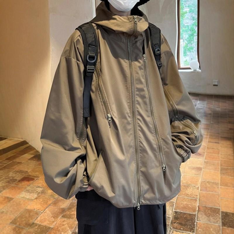 Unisex Hooded Jacket - Waterproof Windproof Casual Outdoor Coat Men Women