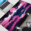 Large Mouse Pad Fuji Mountain Cherry Blossoms Notbook Desk Mat Rubber Gamer carpet Keyboard Rug Non-Slip Esports Gaming Mousepad