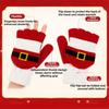 Stretchy Christmas Knit Glove Soft Knit Half Finger Glove New Winter Touchscreen Glove  Outdoor