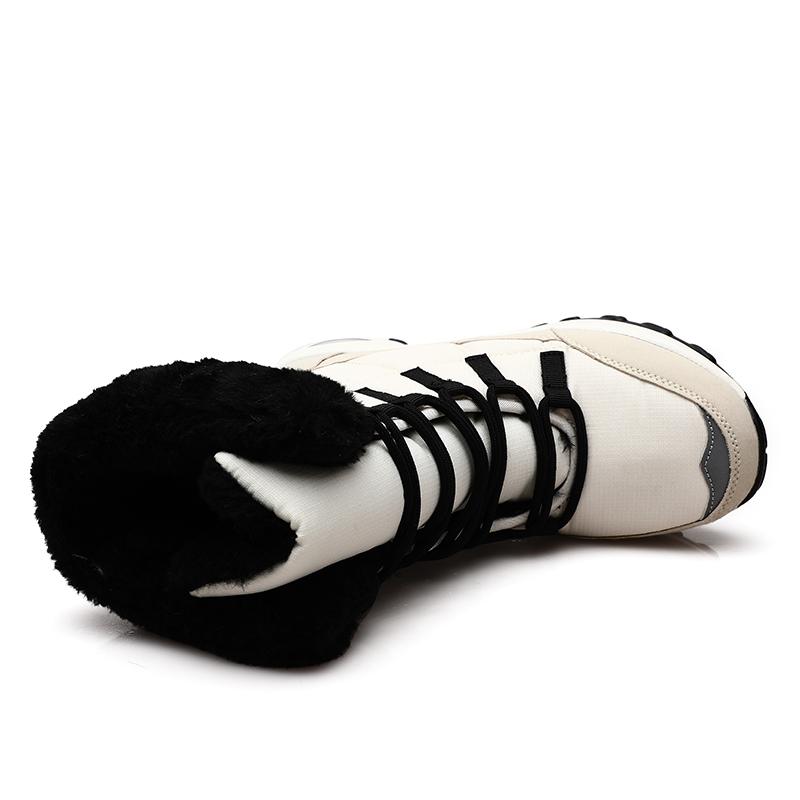 Women’s Winter Mid-calf Boots Snow Boots Casual Boots for Girl Booties Mid-calf Boots Ankle Boots with Fur Plus Size