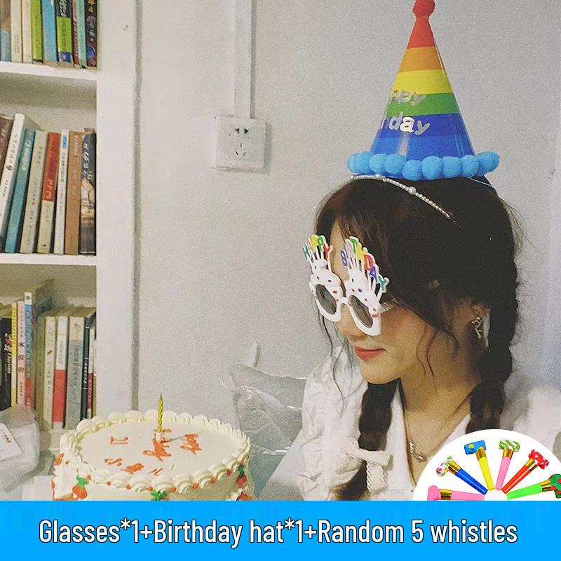 Decorazioni per la Festa di 1° Compleanno per Bambine - Corona, Cappellino per Torta, Occhiali