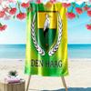 Asciugamano da Spiaggia Stampato ADO Den Haag, Asciugamano Grande Morbido Asciugatura Rapida per Spiaggia Campeggio Nuoto