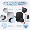Metal Plate Disk For Magnetic Car Phone Holder Thin Iron Sheet Sticker Disk For Magnet Tablet Desk Phone Car Stand Mount Round