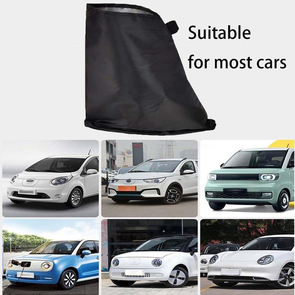 EV Charger Cover for Ford F-150 Lightning 2022 2023 2024 2025, Waterproof Sun Protection Charging Port Cover, Magnetic EV Charging Station Rain