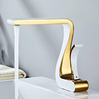 Tek Delikli Kol Sıcak ve Soğuk Su Lavabo Bataryası Banyo Şelale Lavabo Bataryası Mutfak Musluğu Mikserler Lüks