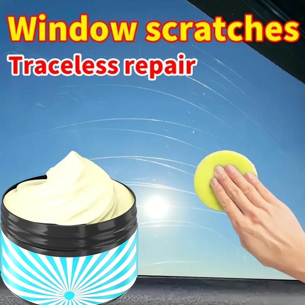 30g/100g Glass Scratch Repair Paste - Universal For Repairing Scratches On Car Windows, Bathroom Glass, Glasses, Lenses S6P9