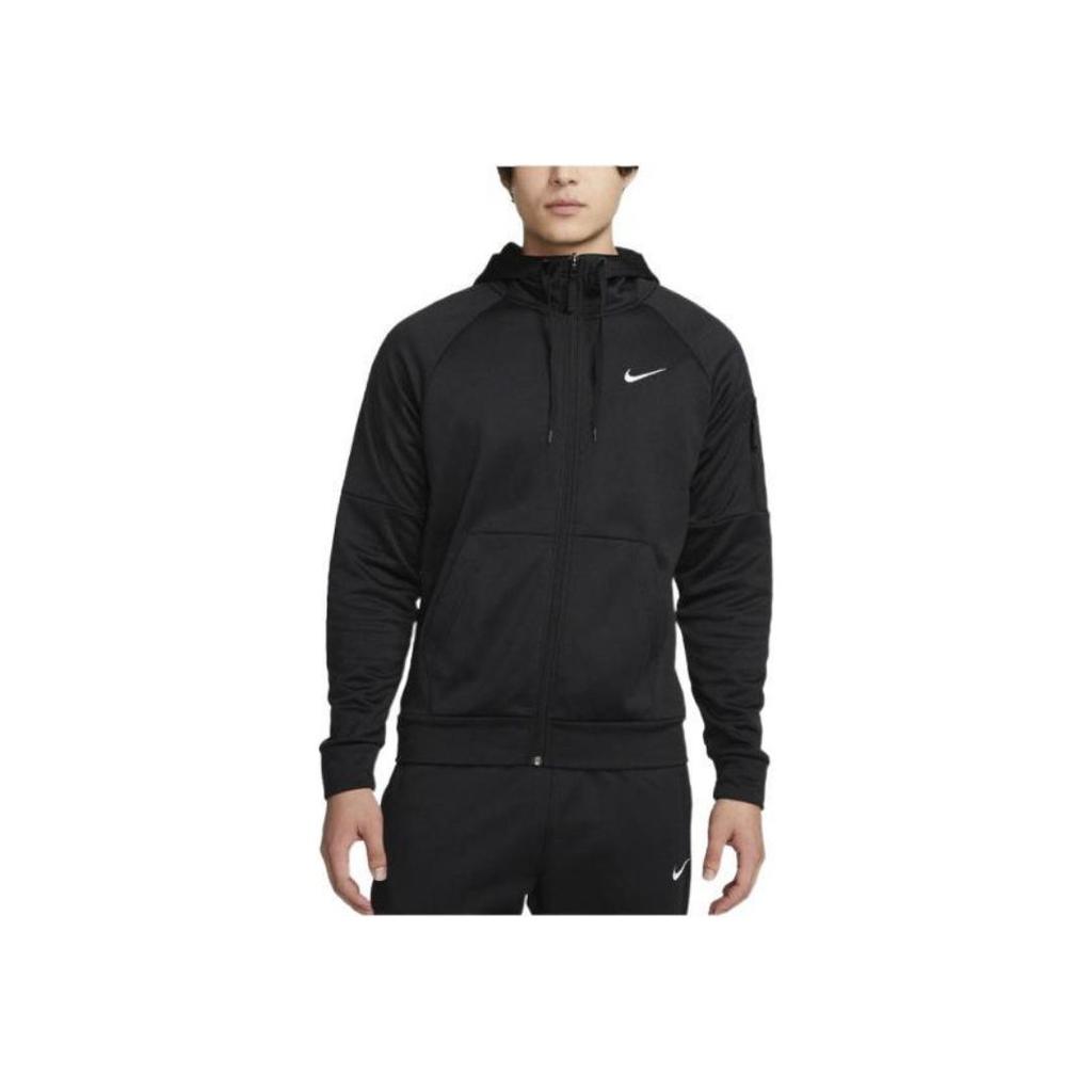 Nike Pánská fitness mikina s kapucí na zip svrchní oděv černá DQ4831-010