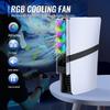 Quiet Cooling Accessory Featuring Auto Speed & LED Indicator ABS Cooling Solution Versatile Cooling Fan for P5