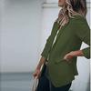 Women's Casual Lapel Open Front  Long Sleeve Work  Suit Jacket Coat