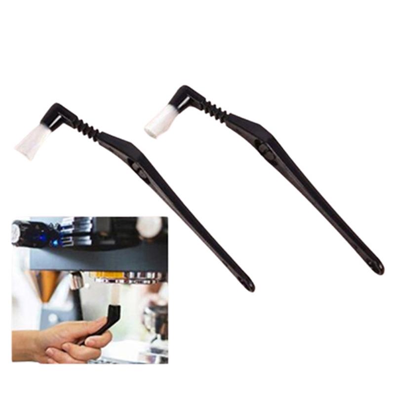 

1Pc Coffee Cleaning Brush Handle Dusting Espresso Brush Coffee Machine Supplies one size