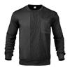 Round Neck Sweatshirt for Men 2025 Autumn New Loose Solid Color Knitted Long-sleeved Versatile Pullover