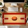 1 Stück Basketballplatz Übergroßes Mauspads - Rutschfeste Gummiunterlage Perfekt für Büro Schule Esports Heimdekor Schreibtischunterlage 240A
