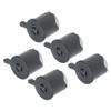 5PCS Steam Release Handle Lightweight Portable Wearable Durable ABS Pressure Cooker Valve